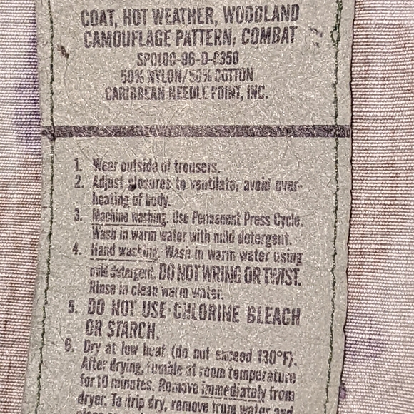 Camo Green Army Jacket - Picture 5 of 6